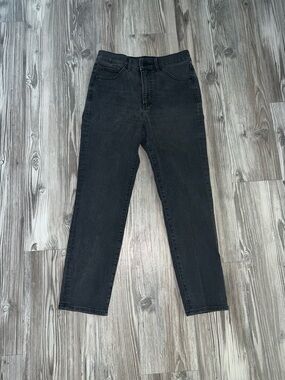 Express Women's High-Rise Jeans in Black 6R